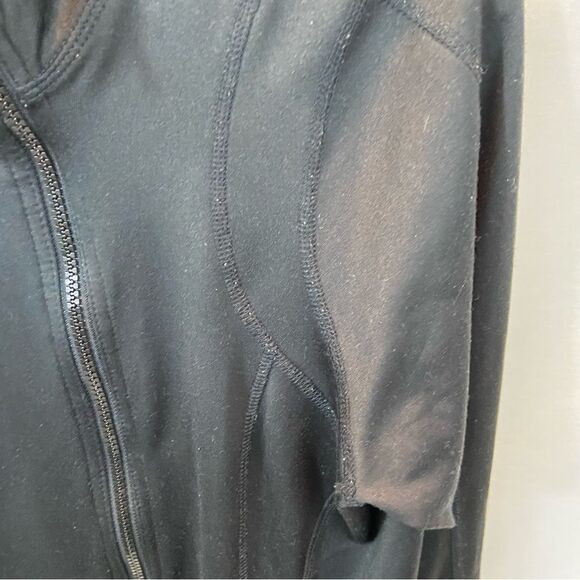 Ladies Hind Black Lightweight Asymmetrical Zipper Jacket Size Large - Picture 9 of 12